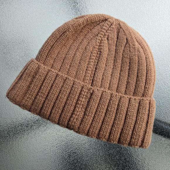 Urban Outfitters Brown Ribbed Beanie - Picture 2 of 3